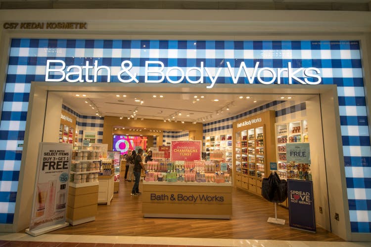 Punto de venta de Bath & Body Works en KLCC Kuala Lumpur, Malasia