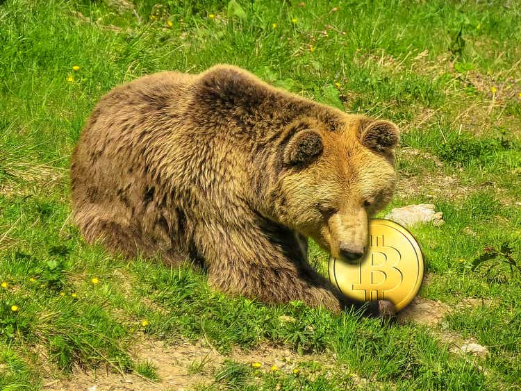 Bearish scenario on Bitcoin price