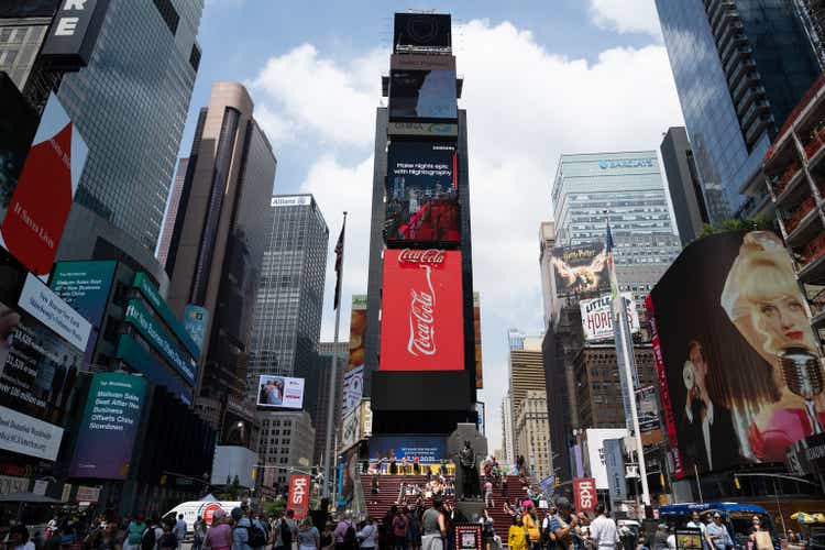 Times Square in New York City