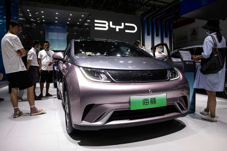Green Energy Vehicles At 2022 Central China International Auto Show