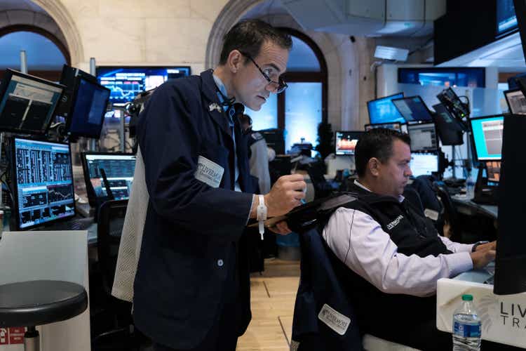 New York Stock Exchange Opens To Begin The Week
