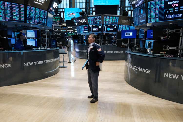 New York Stock Exchange Opens To Begin The Week