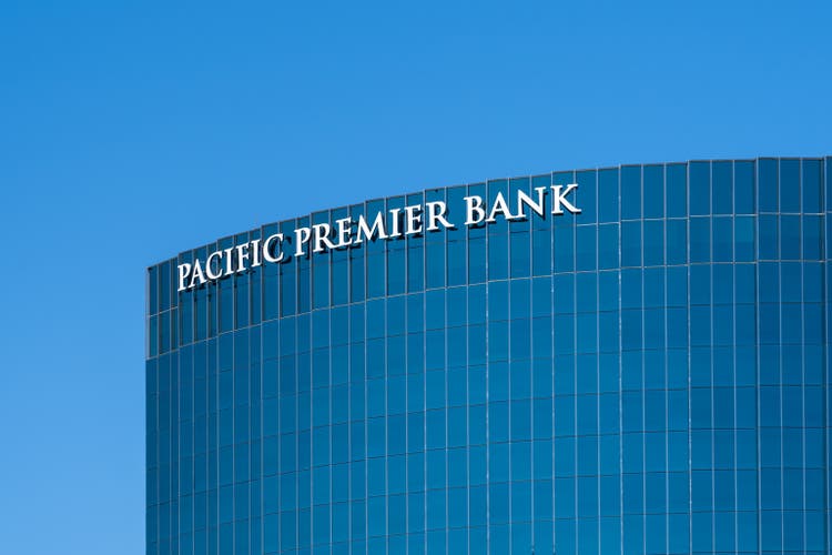 Pacific Premier Bank headquarters in Irvine, California, CA, USA.