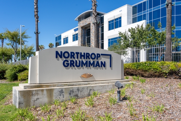 Northrop Grumman office in San Diego, CA, USA.