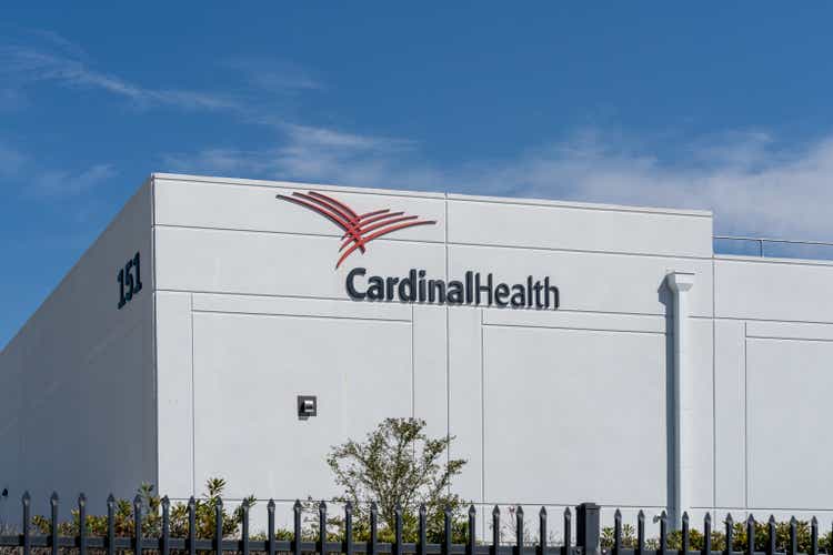 Cardinal Health building in Houston, Texas, USA .