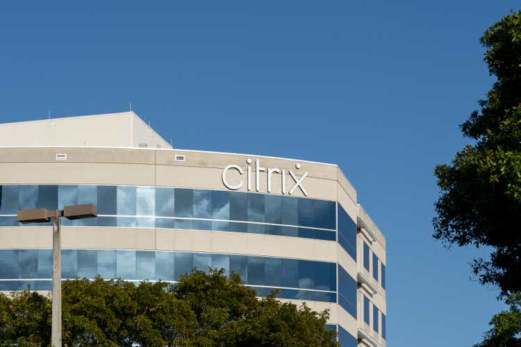 Citrix Systems headquarters in Fort Lauderdale, FL, USA.