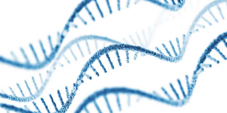 RNA. On White Background