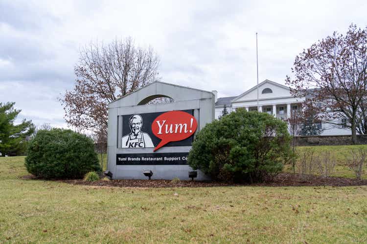 Yum! Brands headquarters and support center in Louisville, KY., USA.
