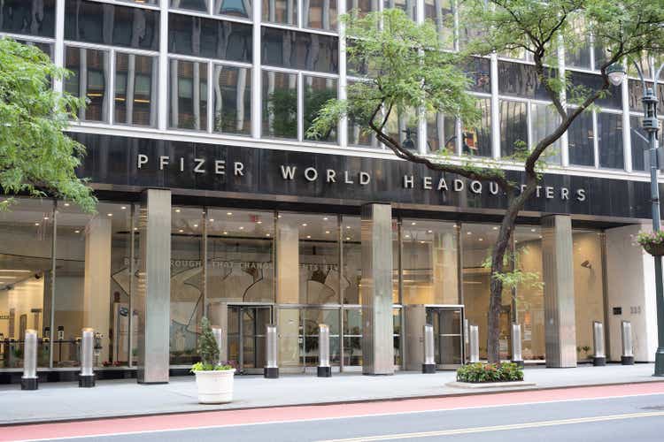 Pfizer World Headquarters in New York City