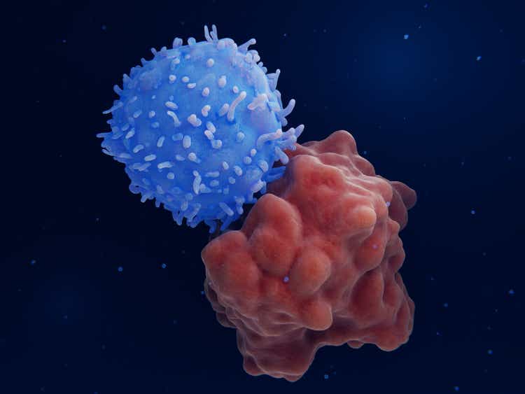 Chimeric antigen receptor (<a href='https://seekingalpha.com/symbol/CAR' _fcksavedurl='https://seekingalpha.com/symbol/CAR' title='Avis Budget Group, Inc.'>CAR</a>) therapy: Engineered T-cell attacks a leukemia cell