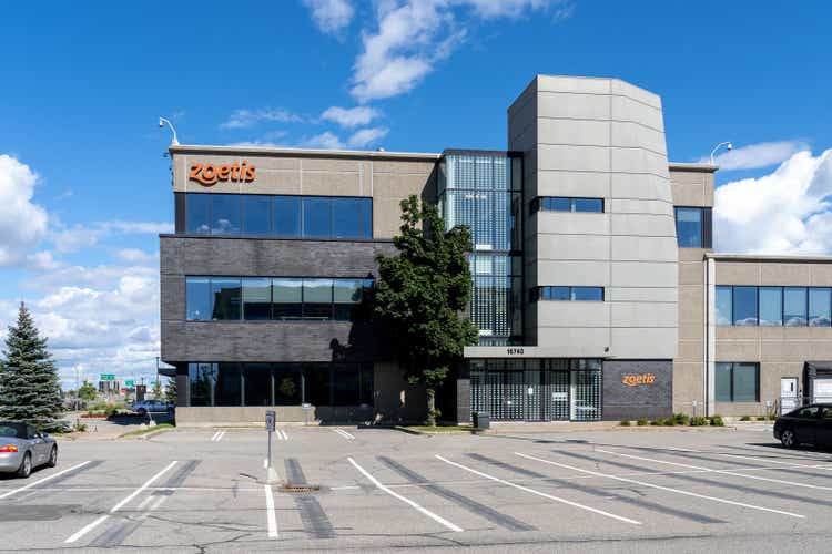 Zoetis Canada head office in Kirkland, QC, Canada.