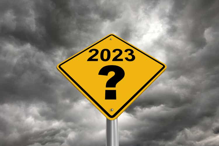 New twelvemonth 2023 question hazard information informing sign