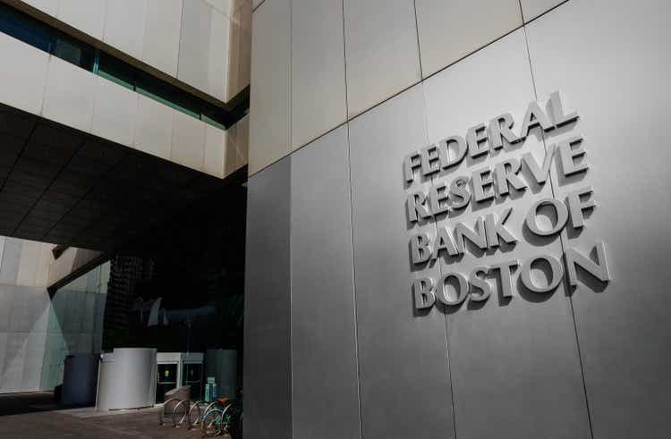 The Federal Reserve Bank of Boston building - Boston Massachusetts
