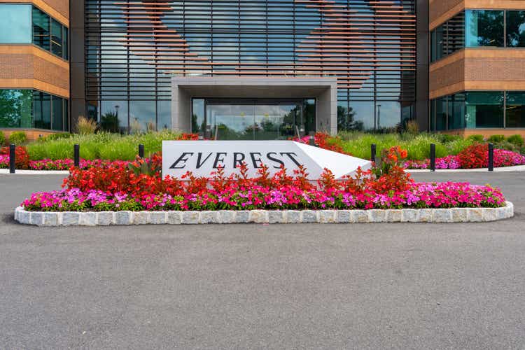 Everest Group Downgraded to Hold on Jefferies Amid Reserve Concerns (EG:NYSE)