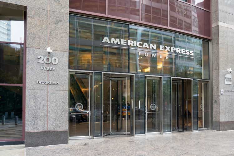 American Express headquarters in New York City.