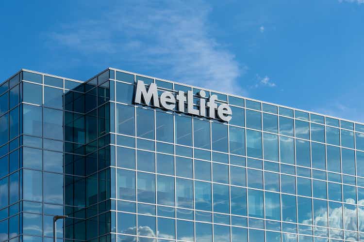 MetLife Headquarters in Whippany, NJ, USA, August 16, 2022.