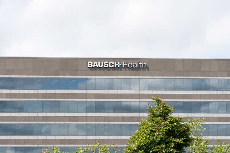 Bausch Health US headquarters in Bridgewater, NJ, USA.