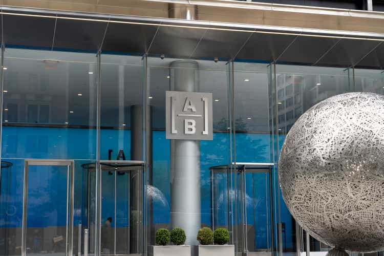 AB (AllianceBernstein) office in New York City, USA.