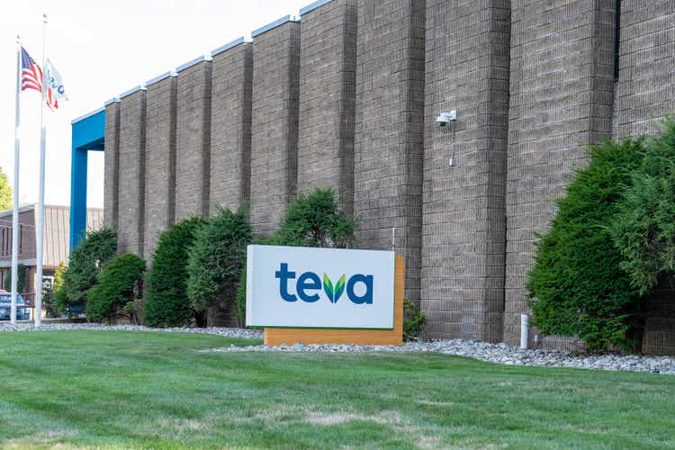 Teva Pharmaceuticals USA headquarters in Parsippany, NJ, USA.