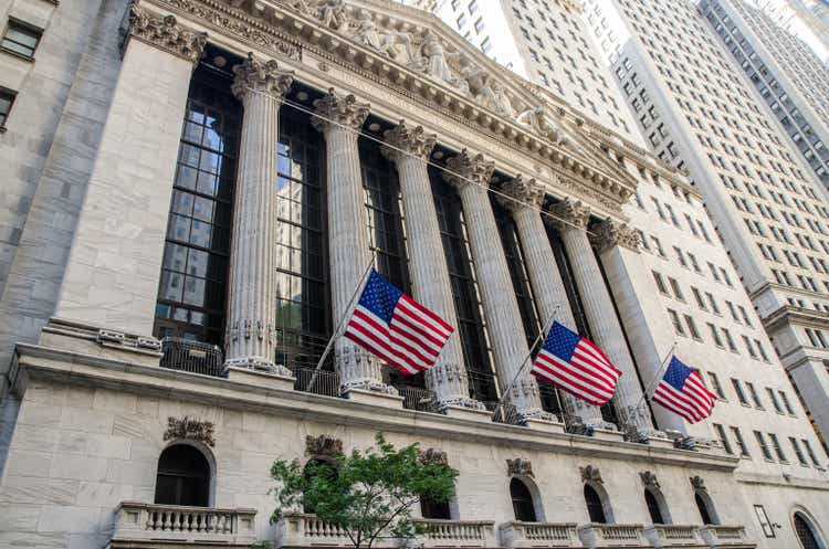 Facade of New York Stock Exchange