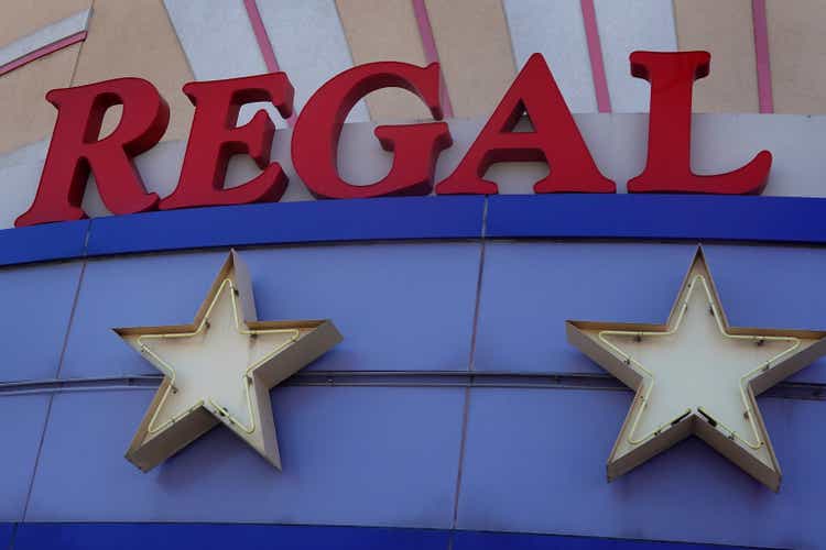 Owner Of Regal Cinemas Files For Bankruptcy