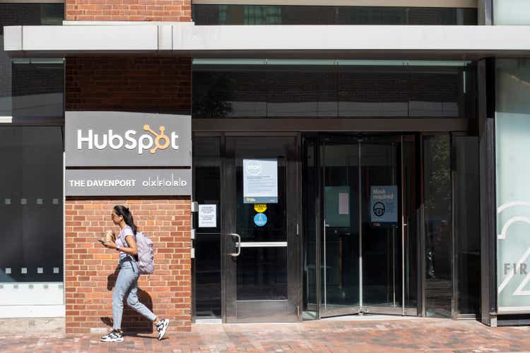 HubSpot sinks after report Google shelved acquisition plans (NYSE:HUBS)