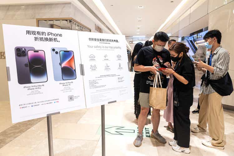 Apple"s New iPhone 14 Goes On Sale In China