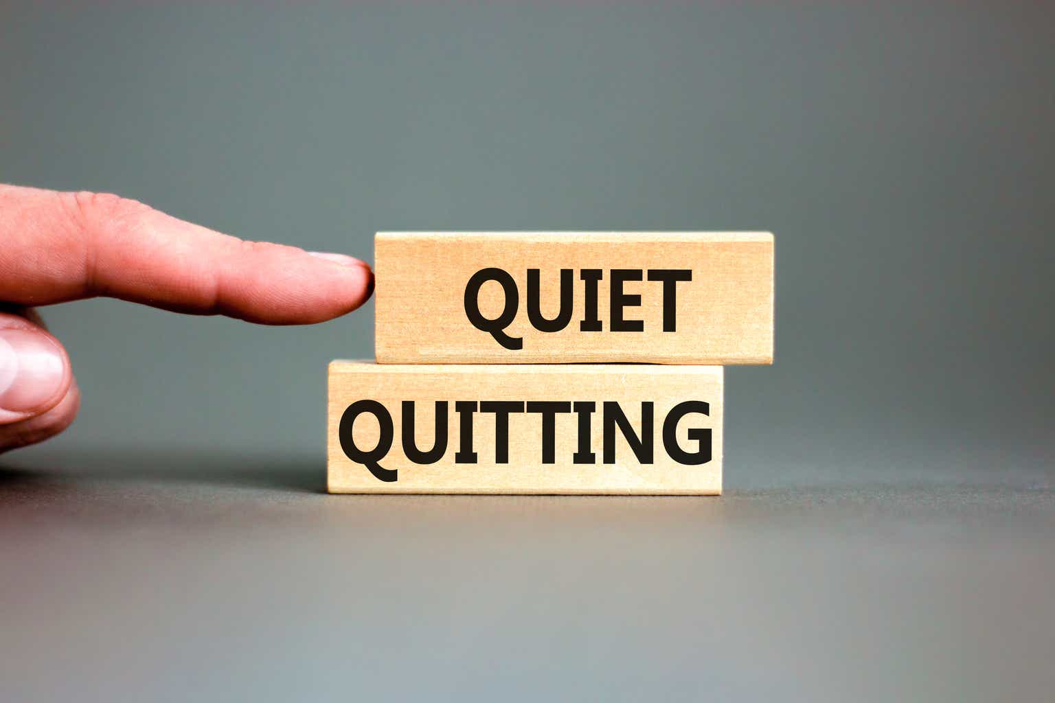 Quiet quitting's meaning reveals why it's a dead end for workers