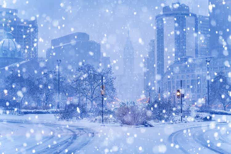 Snowy Philadelphia