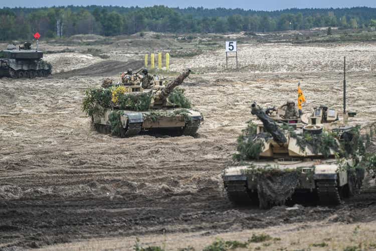 Joint Military Training In Western Poland Along With US And UK Forces