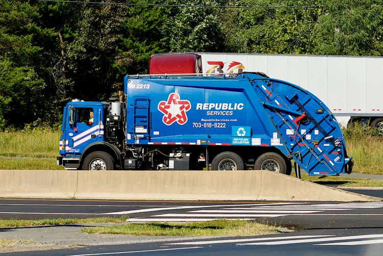 Republic Services Garbage Truck
