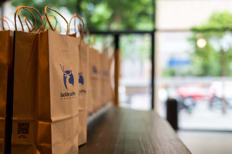 Luckin Coffee Stock: Bullish Prospects In China’s Coffee Surge (OTCMKTS:LKNCY)