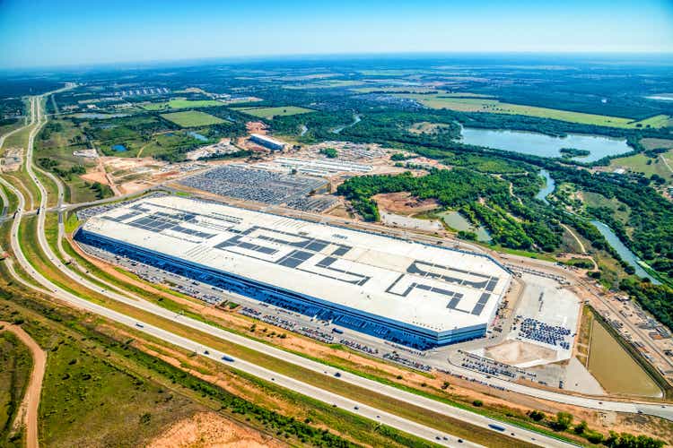 Tesla Corporation in Austin Texas USA