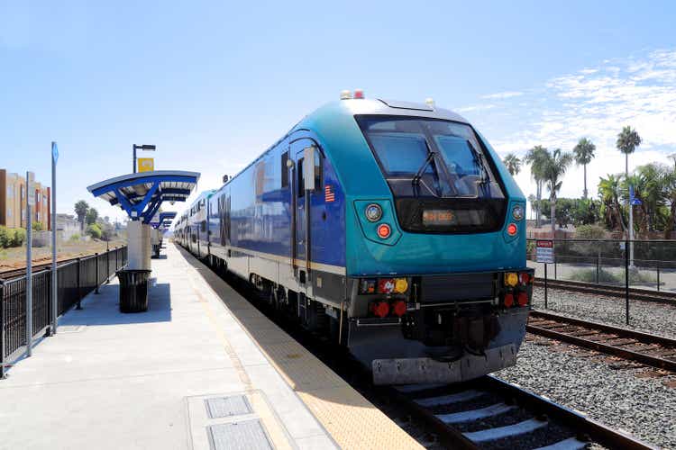 COASTER Commuter Train - Oceanside Transportation Center