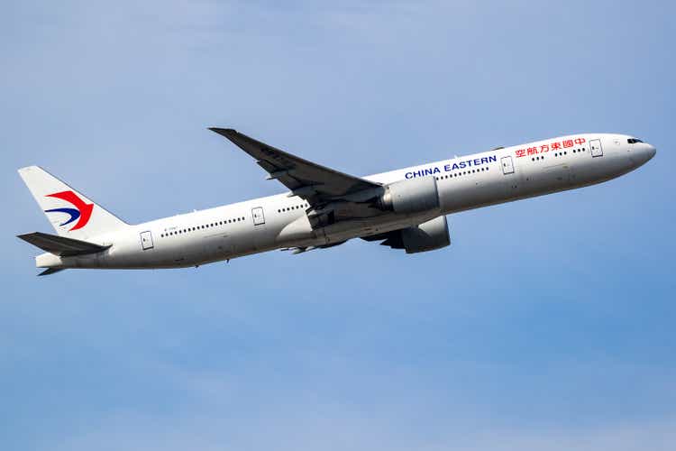 China Eastern Airlines Boeing 777-39PER passenger plane