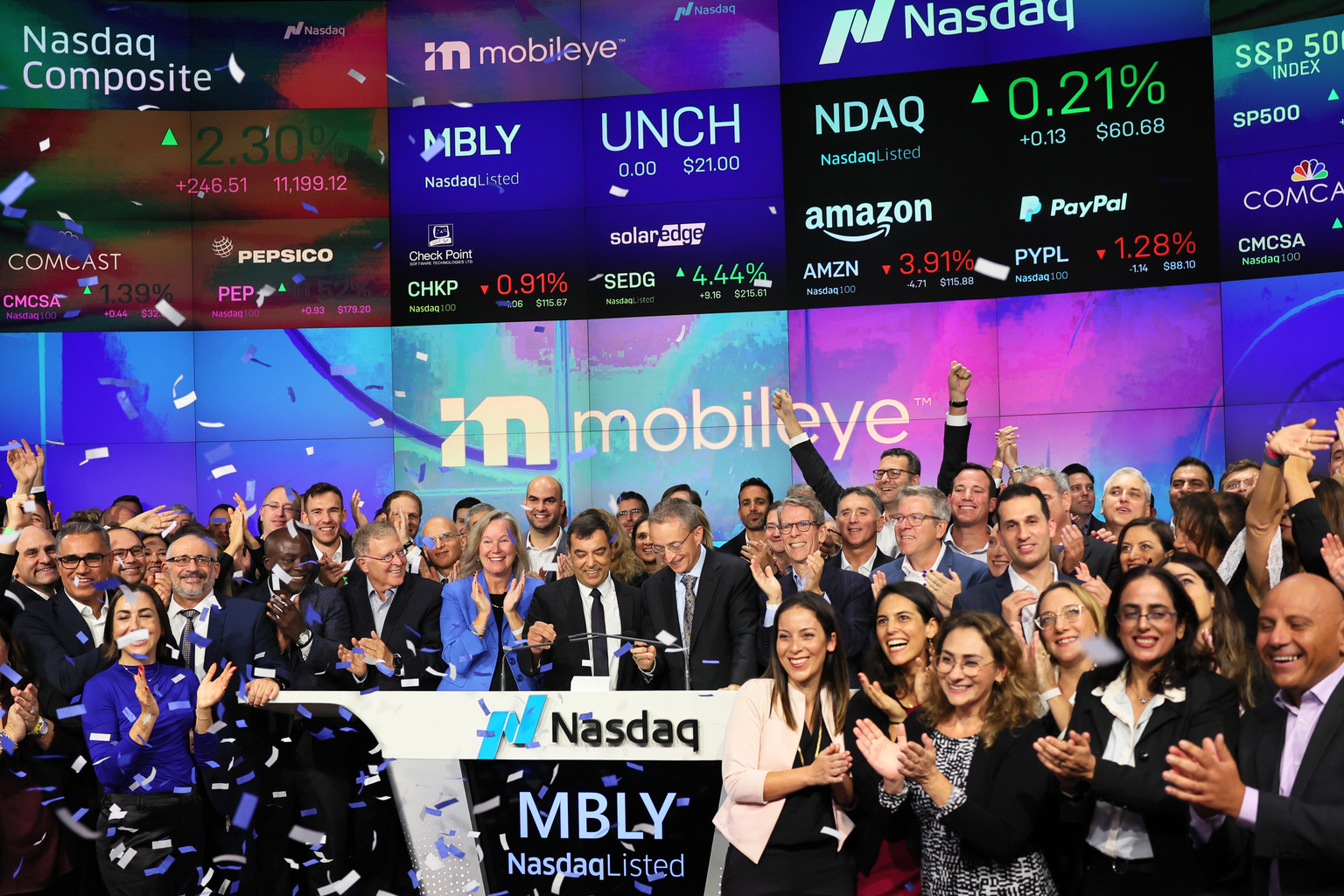 Mobileye Announces Secondary Stock Offering By Intel Unit NASDAQ MBLY   Image 1436742380 