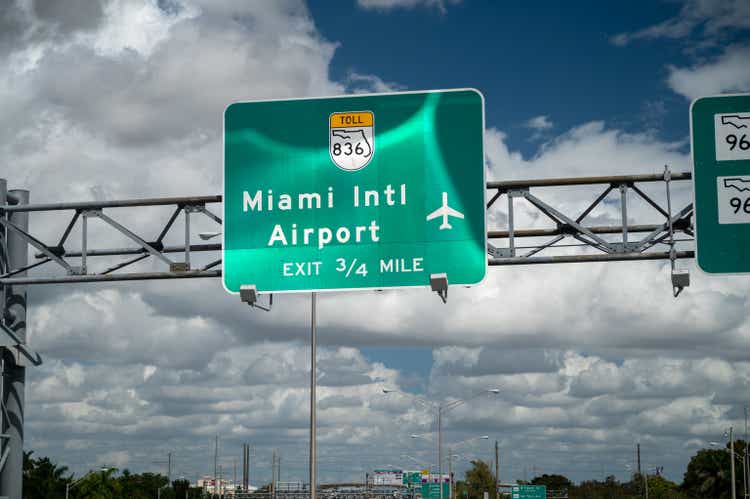 Miami freeway sign