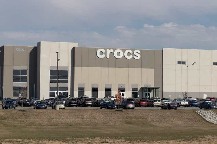 Crocs Distribution Center. Crocs are an immensely popular brand of foam clogs, shoes and sandals.