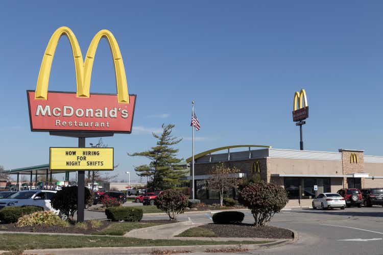 McDonald"s Restaurant. McDonald"s is offering employees higher hourly wages, paid time off, and tuition payments.