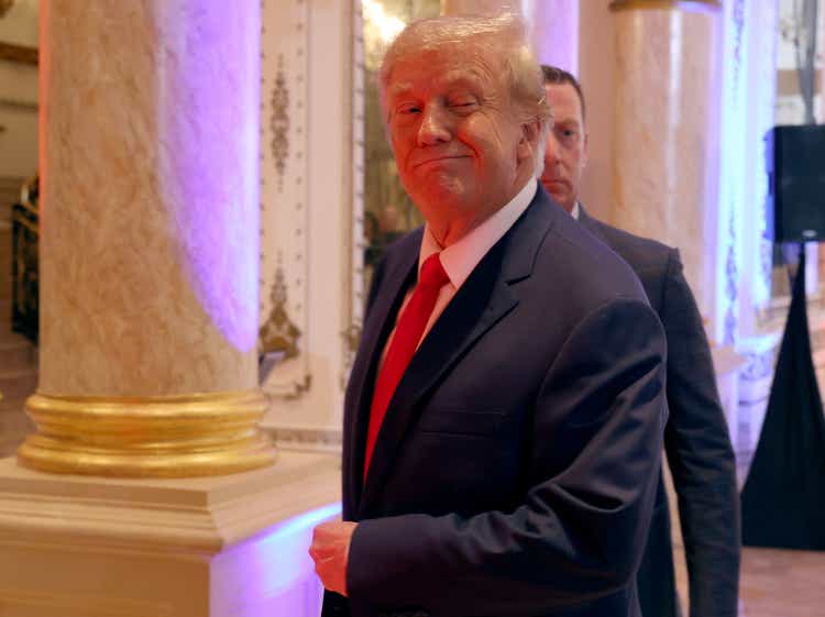 Former President Donald Trump Spends Midterm Election Night At Mar-a-Lago