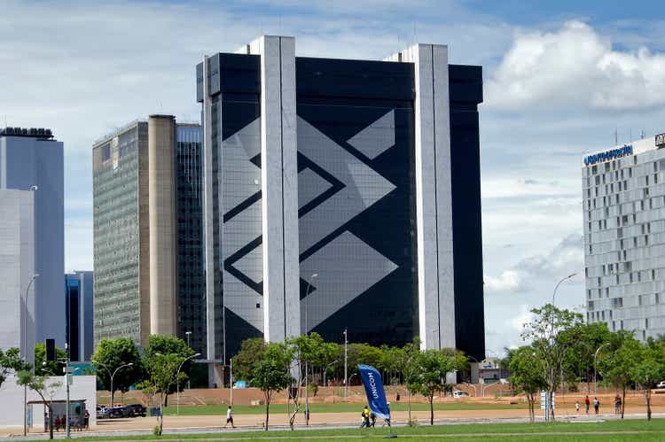 Banco do Brasil headquarters next to the esplanade of ministries.