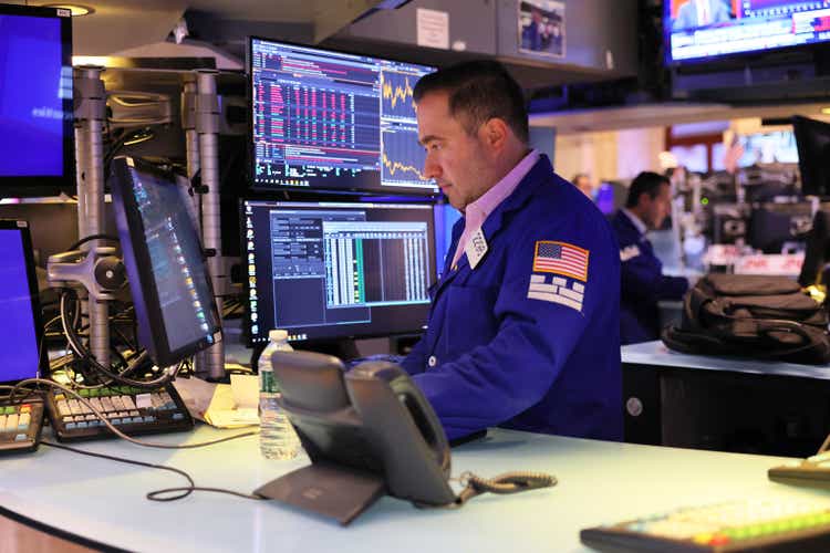 The New York Stock Exchange Opens Thursday Morning