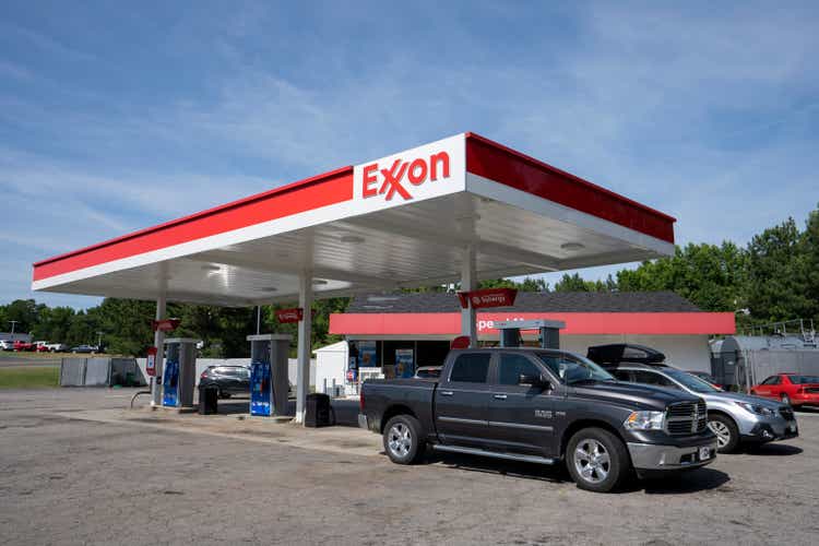 Exxon Gas Station