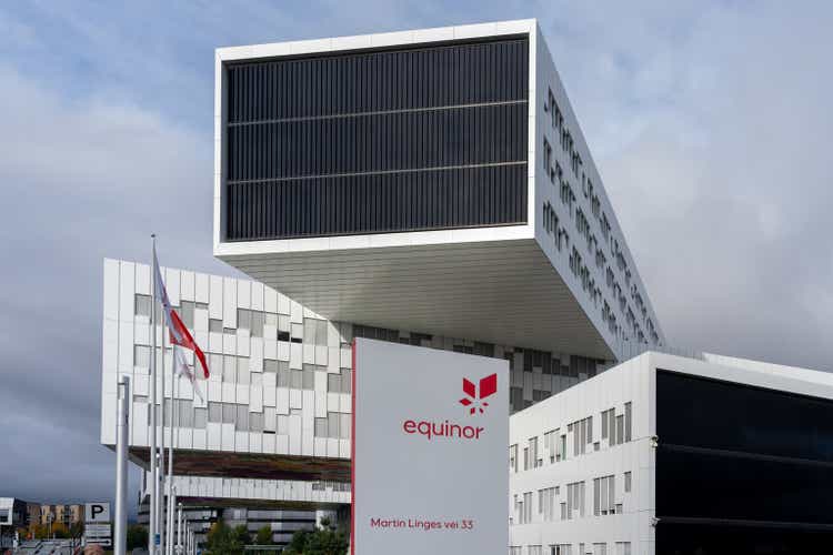 Equinor headquarters in Fornebu near Oslo, Norway.