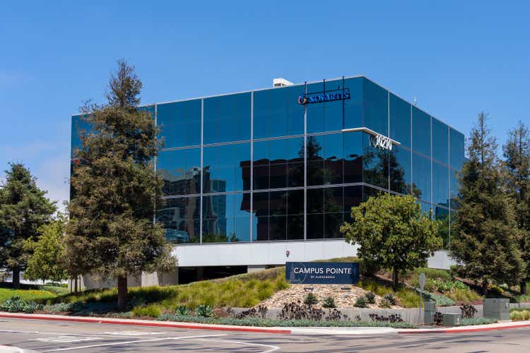 Novartis office in San Diego, CA, USA.
