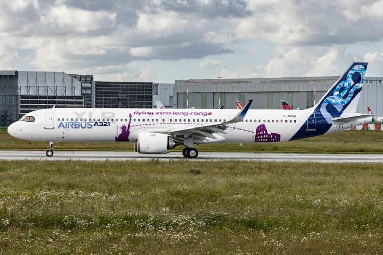 Airbus Industry Airbus A321neo XLR F-WXLR