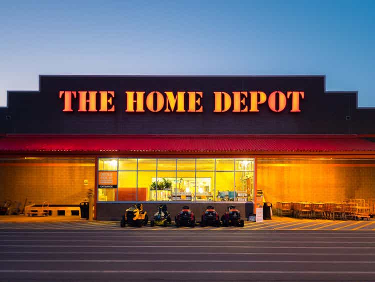 The Home Depot Building Exterior