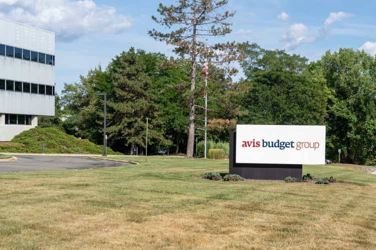 Avis Budget Group headquarters in Parsippany-Troy Hills, NJ, USA.