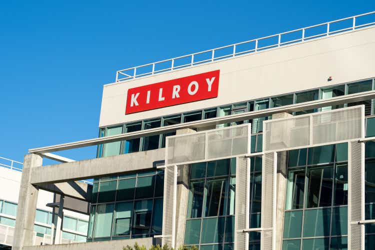 Kilroy Realty Corporation Headquarters in Los Angeles, California, USA.