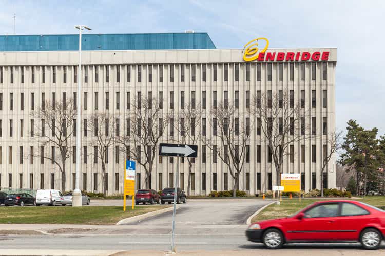 Enbridge head office building in Toronto.